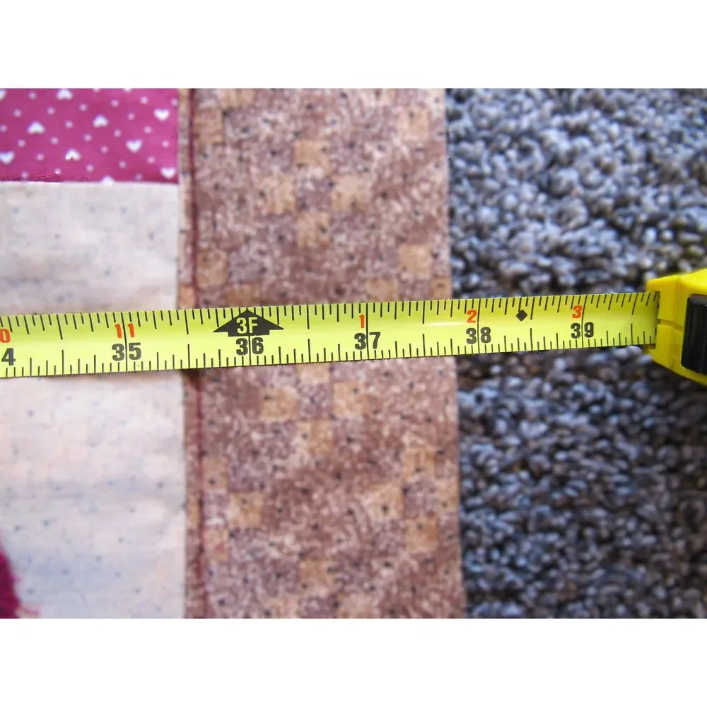 Handmade cotton quilt 37.5